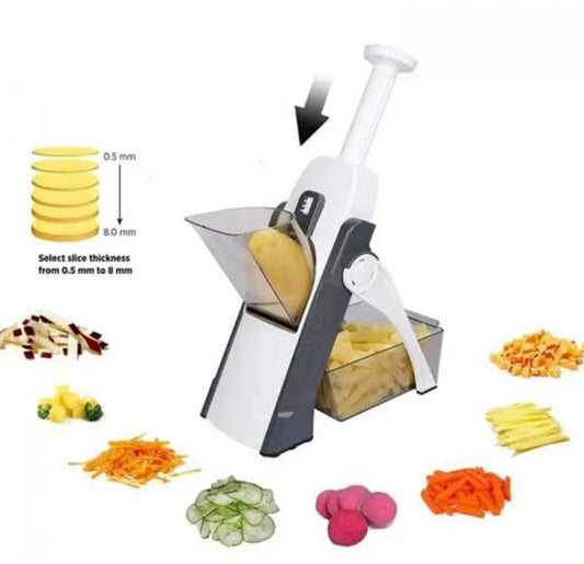 Adjustable Vegetable Cutter 0.5-8mm ABS Glass